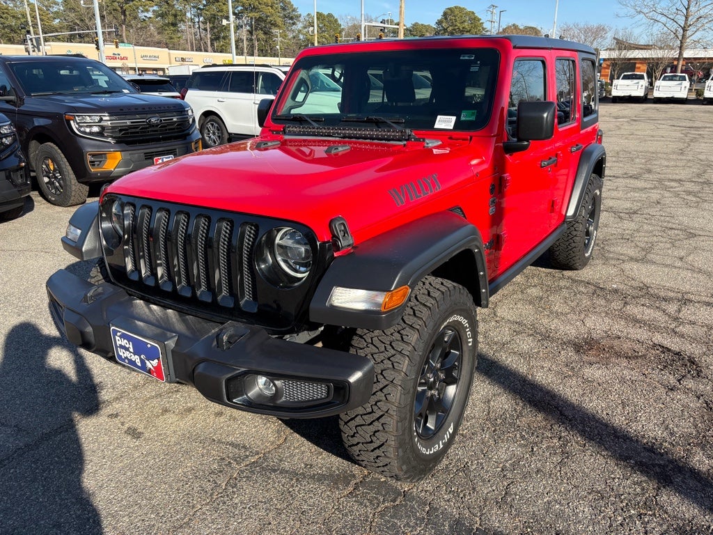 2021 Jeep Wrangler Unlimited Willys