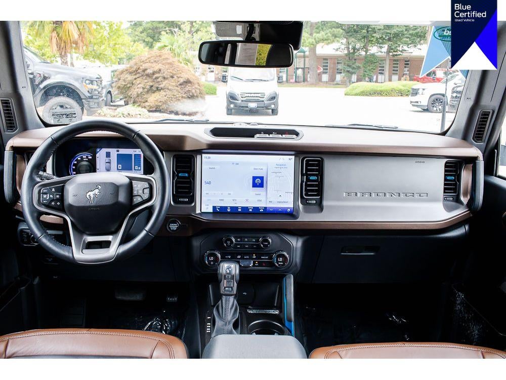 2023 Ford Bronco BLACK/TAN LEATHER