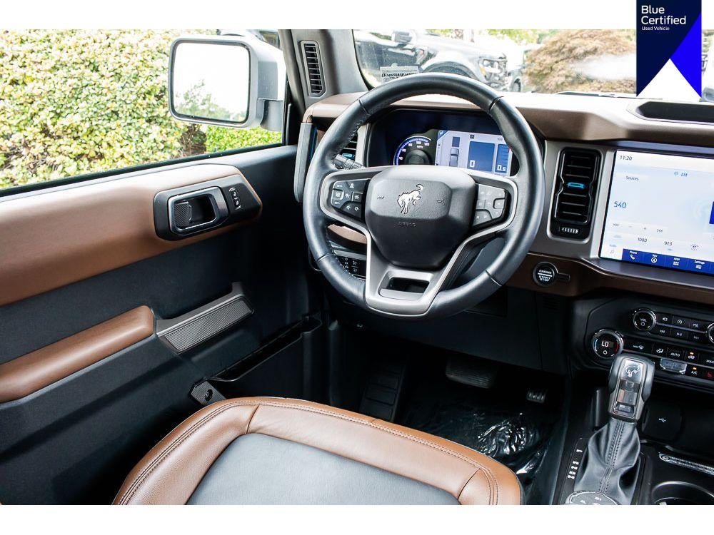 2023 Ford Bronco BLACK/TAN LEATHER