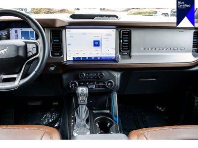 2023 Ford Bronco BLACK/TAN LEATHER