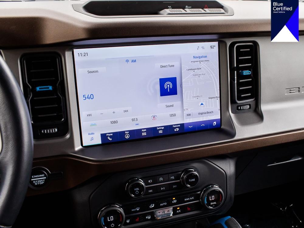 2023 Ford Bronco BLACK/TAN LEATHER