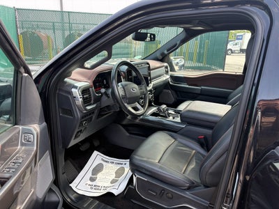 2023 Ford F-150 BLACK LEATHER