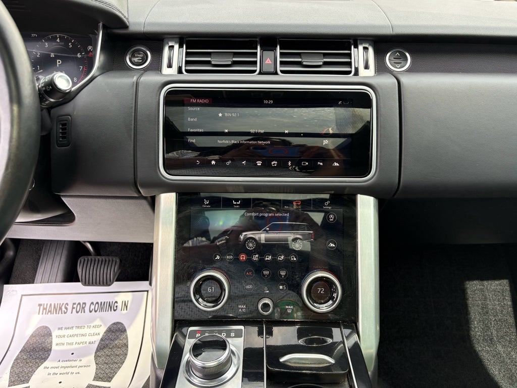 2019 Land Rover Range Rover 5.0L V8 Supercharged