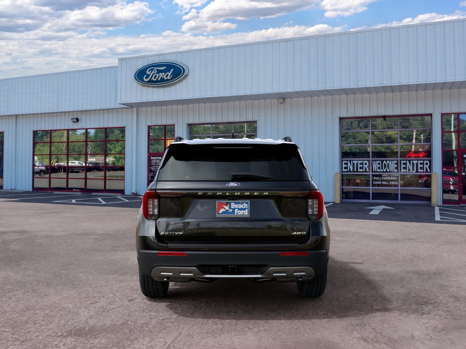 2027 Ford Explorer 4DR 4WD ACTIVE