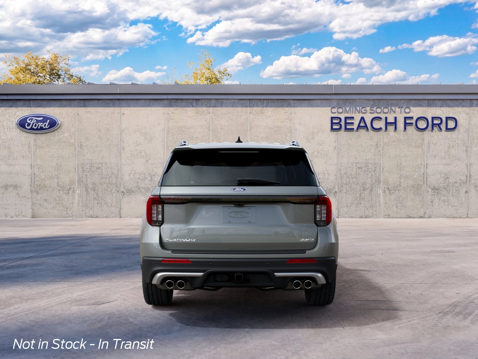 2027 Ford Explorer 4DR 4WD PLTNM