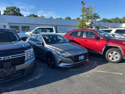 2022 Hyundai Elantra Hybrid Blue