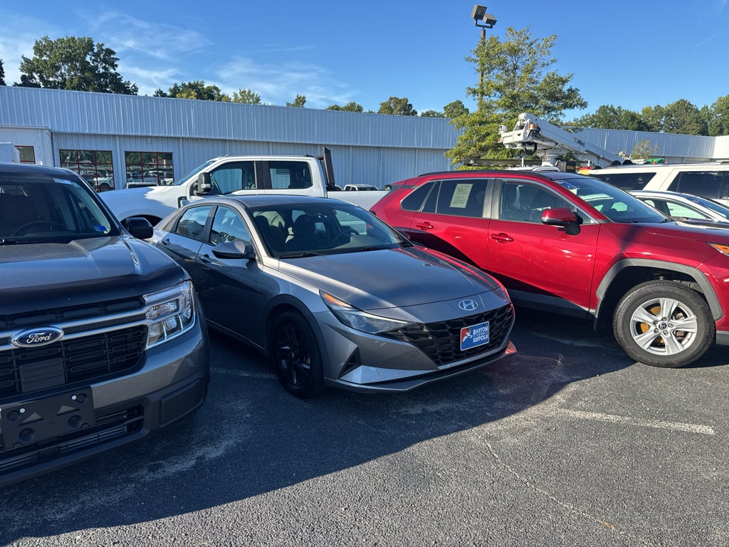 2022 Hyundai Elantra Hybrid Blue