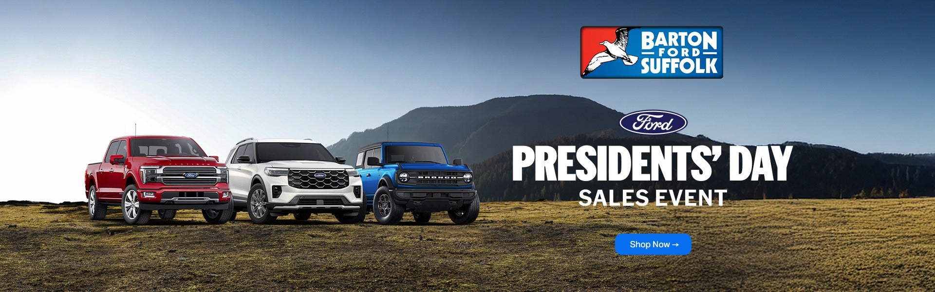 Presidents' Day Sales Event